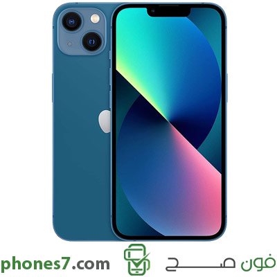 iphone 13 version 4 GB ram 128 GB internal memory color Blue 5G available in ksa