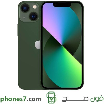 ايفون 13 mini نسخة 4 جيجا بايت رام 256 جيجا بايت ذاكرة داخلية اللون اخضر الجيل الخامس متوفرة في السعودية