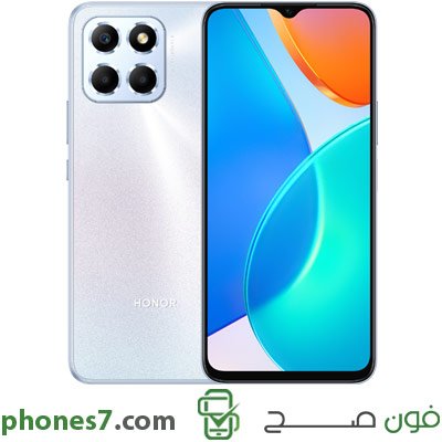 X6 Honor version 4 GB ram 128 GB internal memory color Silver 4G and Dual Sim available in ksa