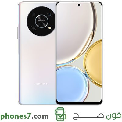 هاتف اونر x9 نسخة 8 جيجا بايت رام 256 جيجا بايت ذاكرة داخلية اللون فضي الجيل الخامس وشريحتي اتصال متوفرة في عمان