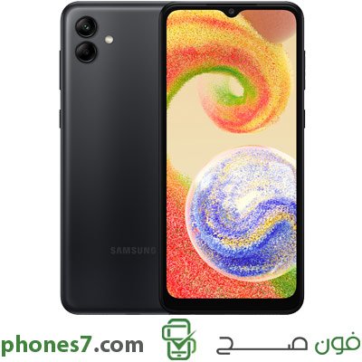 Samsung A04 version 3 GB ram 32 GB internal memory color Black 4G and Dual Sim available in uae