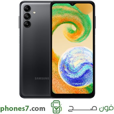 Samsung A04s version 4 GB ram 64 GB internal memory color Black 4G and Dual Sim available in uae