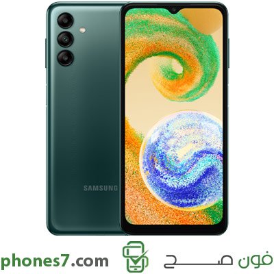 samsung galaxy a04s version 4 GB ram 64 GB internal memory color Green 4G and Dual Sim available in oman