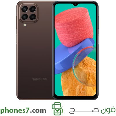 samsung galaxy m33 5g version 8 GB ram 128 GB internal memory color Brown 5G and Dual Sim available in egypt