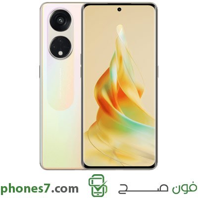oppo reno 8t 5g version 8 GB ram 256 GB internal memory color Gold 5G and Dual Sim available in oman