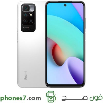 xiaomi redmi ten 2022 version 6 GB ram 128 GB internal memory color White 4G and Dual Sim available in egypt