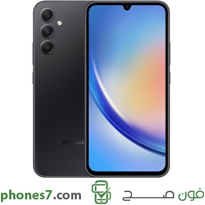 Galaxy A34 version 8 GB ram 128 GB internal memory color Black 5G and Dual Sim available in egypt