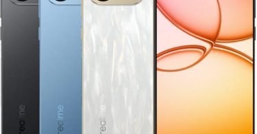 realme 15t silver blue black