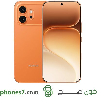 هونر 600 نسخة 8 جيجا بايت رام 256 جيجا بايت ذاكرة داخلية اللون برتقالي الجيل الخامس وشريحتي اتصال متوفرة في السعودية